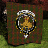 Clan MacGillivray Hunting Crest Tartan Premium Quilt FC452