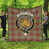 Clan MacGillivray Hunting Ancient Crest Tartan Premium Quilt FC453