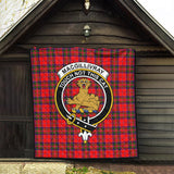 Clan MacGillivray Modern Crest Tartan Premium Quilt FC451