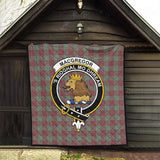 Clan MacGregor Hunting Ancient Crest Tartan Premium Quilt FC448