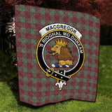 Clan MacGregor Hunting Ancient Crest Tartan Premium Quilt FC448