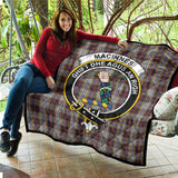 Clan MacInnes Ancient Hunting Crest Tartan Premium Quilt FC445