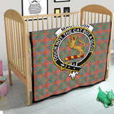 Clan MacIntosh Ancient Crest Tartan Premium Quilt FC428