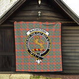 Clan MacIntosh Ancient Crest Tartan Premium Quilt FC428