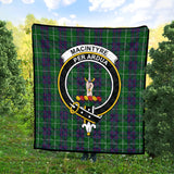 Clan MacIntyre Hunting Crest Tartan Premium Quilt FC435