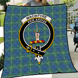 Clan MacIntyre Hunting Ancient Crest Tartan Premium Quilt FC438