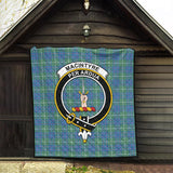 Clan MacIntyre Hunting Ancient Crest Tartan Premium Quilt FC438