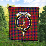 Clan MacIntyre Modern Crest Tartan Premium Quilt FC433