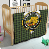 Clan MacIver Hunting Crest Tartan Premium Quilt FC431