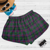 Clan MacLachlan Hunting Crest Tartan Womens Shorts NW1581