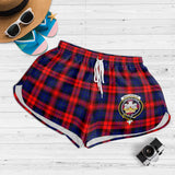 Clan MacLachlan Modern Crest Tartan Womens Shorts NW1580