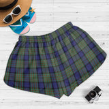 Clan MacLaren Crest Tartan Womens Shorts NW1570