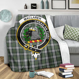 Clan MacLaren Dress Crest Tartan Blanket UC604