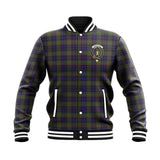 Clan MacLellan Crest Tartan Baseball Jacket JM366