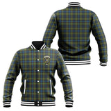 Clan MacLellan Ancient Crest Tartan Baseball Jacket JM368