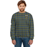 Clan MacLellan Ancient Crest Tartan Sweatshirt HC368