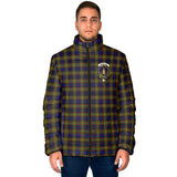 Clan MacLellan Modern Crest Tartan Padded Jacket RF617