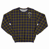 Clan MacLellan Modern Crest Tartan Sweatshirt HC367