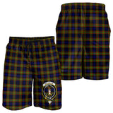 Clan MacLellan Modern Crest Tartan Mens Shorts NS369