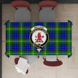 Clan Maitland Tatan Tablecloth with Family Crest BC698