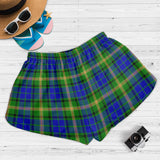 Clan Maitland Crest Tartan Womens Shorts NW1477