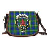 Clan Maitland Crest Tartan Saddle Bag MS285