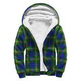 Clan Maitland Crest Tartan Sherpa Hoodie CT290