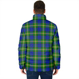 Clan Maitland Crest Tartan Padded Jacket RF698