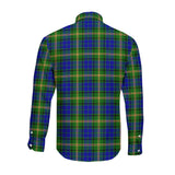 Clan Maitland Crest Tartan Long Sleeve Shirt PC294