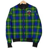 Clan Maitland Crest Tartan Bomber Jacket ZJ698