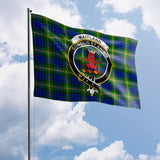 Clan Maitland Crest Tartan Flag CF698