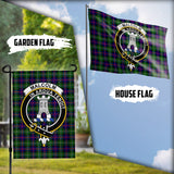 Clan Malcolm Crest Tartan Flag CF700