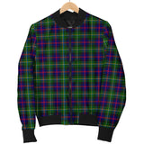 Clan Malcolm Tartan Bomber Jacket Z799