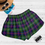 Clan Malcolm Tartan Womens Shorts NW430