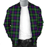 Clan Malcolm Tartan Bomber Jacket Z799