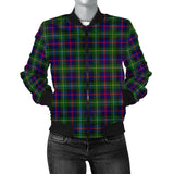 Clan Malcolm Tartan Bomber Jacket Z799