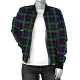 Clan Malcolm Tartan Bomber Jacket Z799