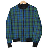 Clan Marshall Tartan Bomber Jacket Z806