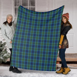 Clan Marshall Tartan Blanket U814