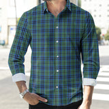 Clan Marshall Tartan Long Sleeve Shirt P469