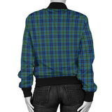 Clan Marshall Tartan Bomber Jacket Z806