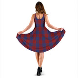 Clan Robinson Tartan Sleeveless Midi Womens Dress VS268