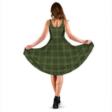 Clan Symington Tartan Sleeveless Midi Womens Dress VS148