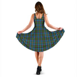 Clan Tait Tartan Sleeveless Midi Womens Dress VS147