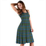 Clan Tait Tartan Sleeveless Midi Womens Dress VS147