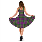 Clan Taylor Tartan Sleeveless Midi Womens Dress VS145