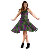 Clan Taylor Tartan Sleeveless Midi Womens Dress VS145