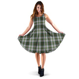 Clan Taylor Dress Tartan Sleeveless Midi Womens Dress VS144