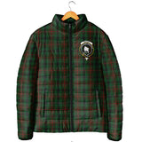 Clan Tennant Crest Tartan Padded Jacket RF936