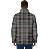 Clan Thompson Grey Crest Tartan Padded Jacket RF937